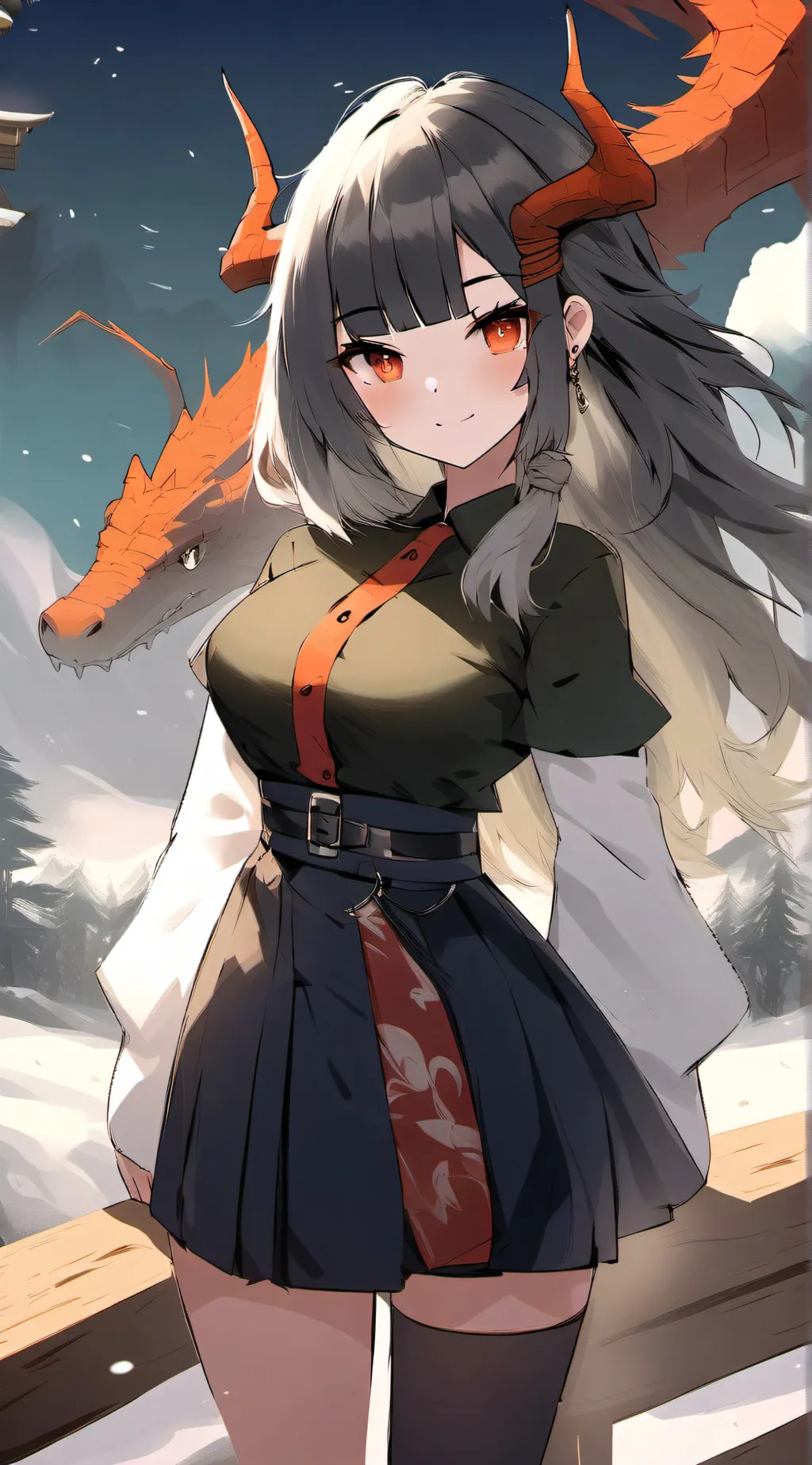 ai character: Ella  background