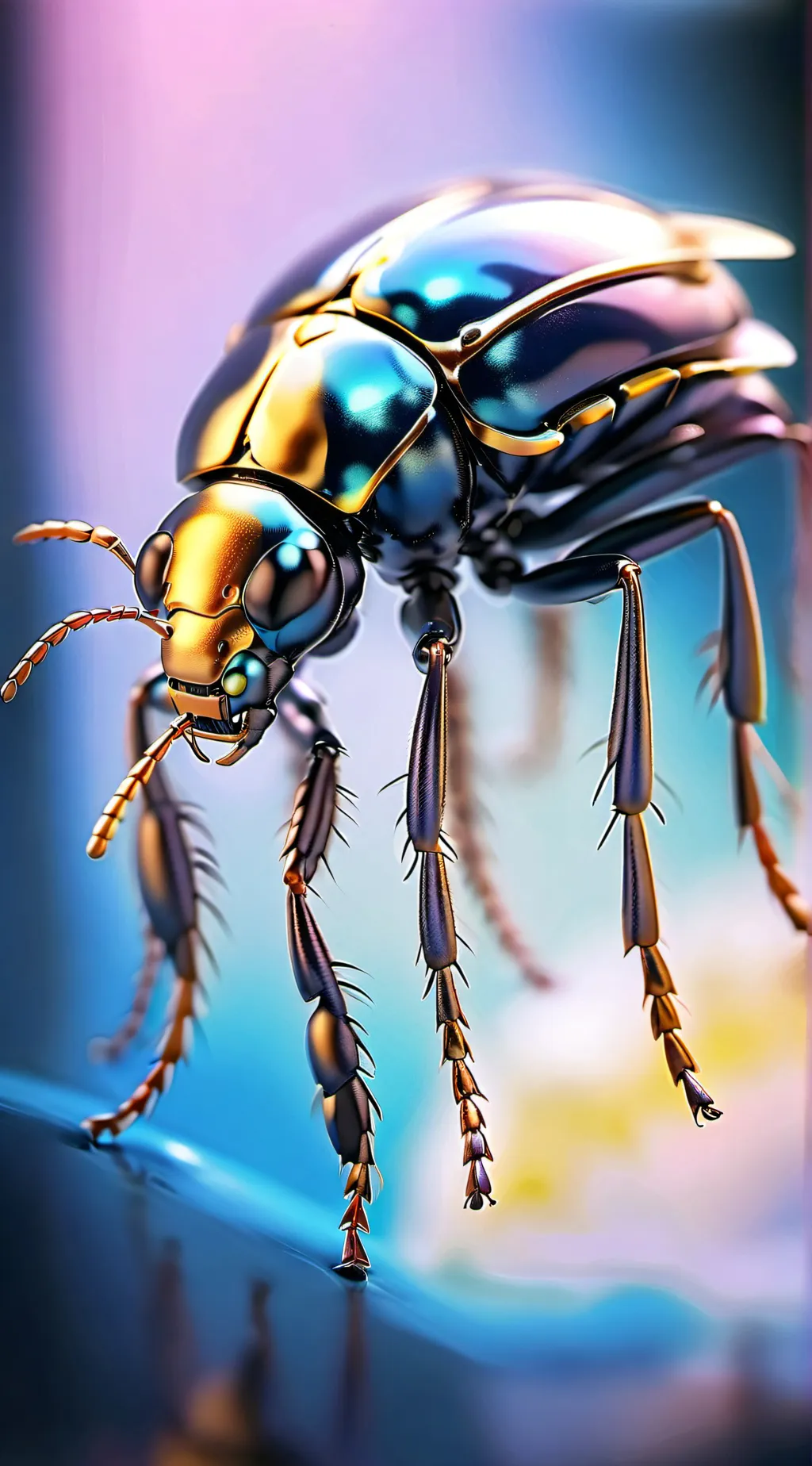 ai character: random background