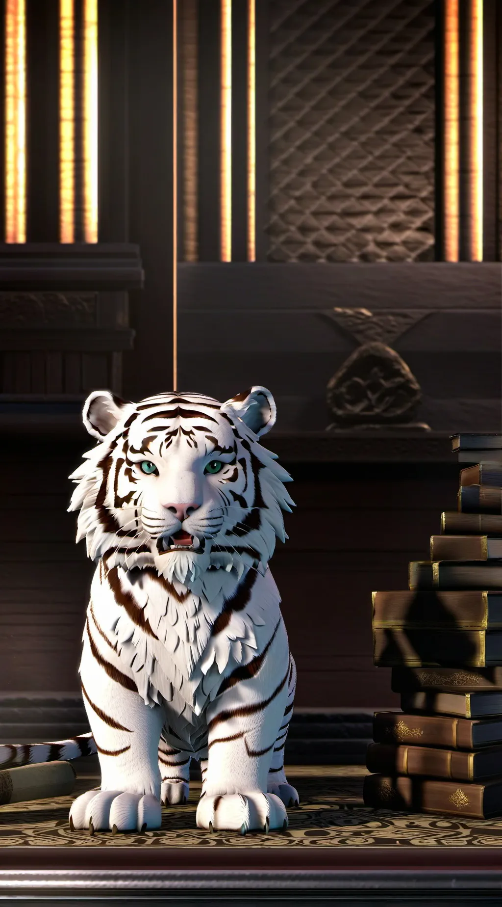 ai character: shira (ice age) background