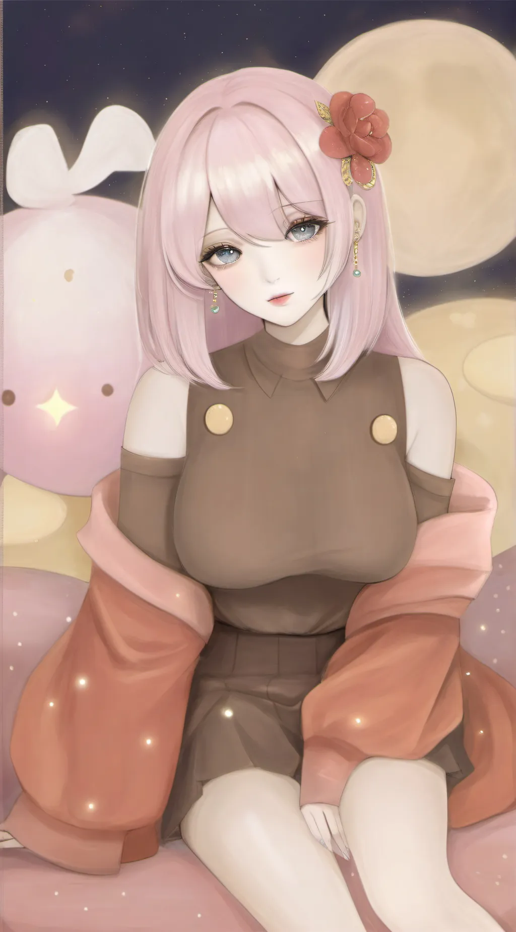 ai character: sussy background