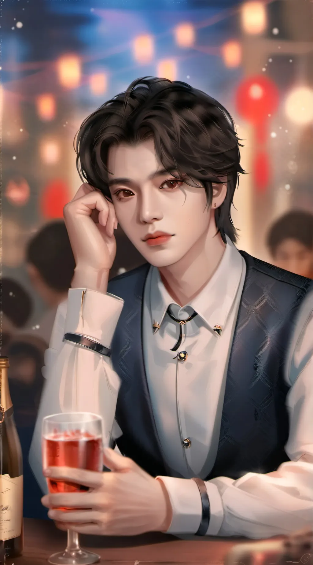 ai character: Jake♡★ background