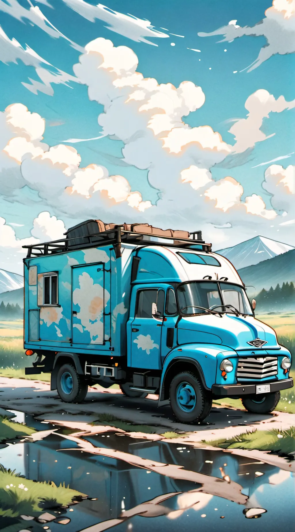 ai character: note background