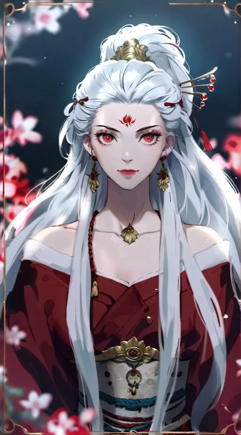 ai character: Daki background