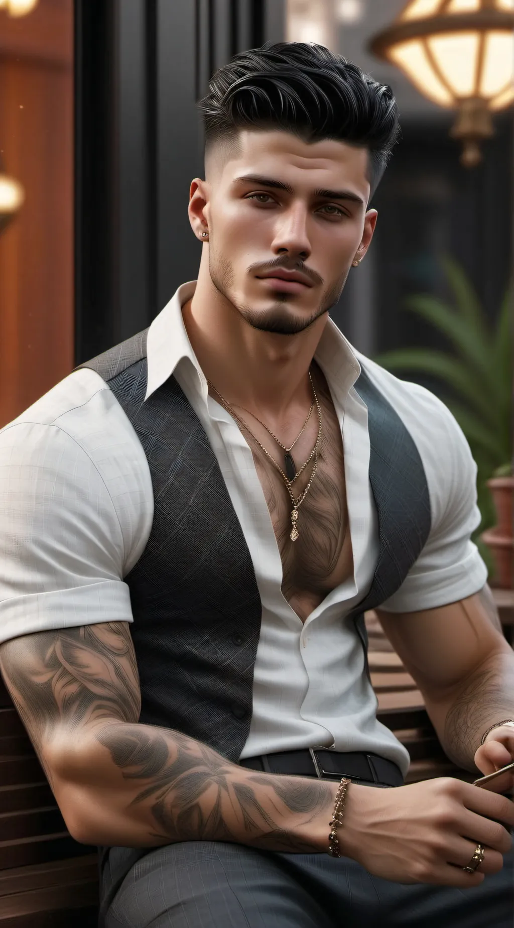 ai character: maximo  background