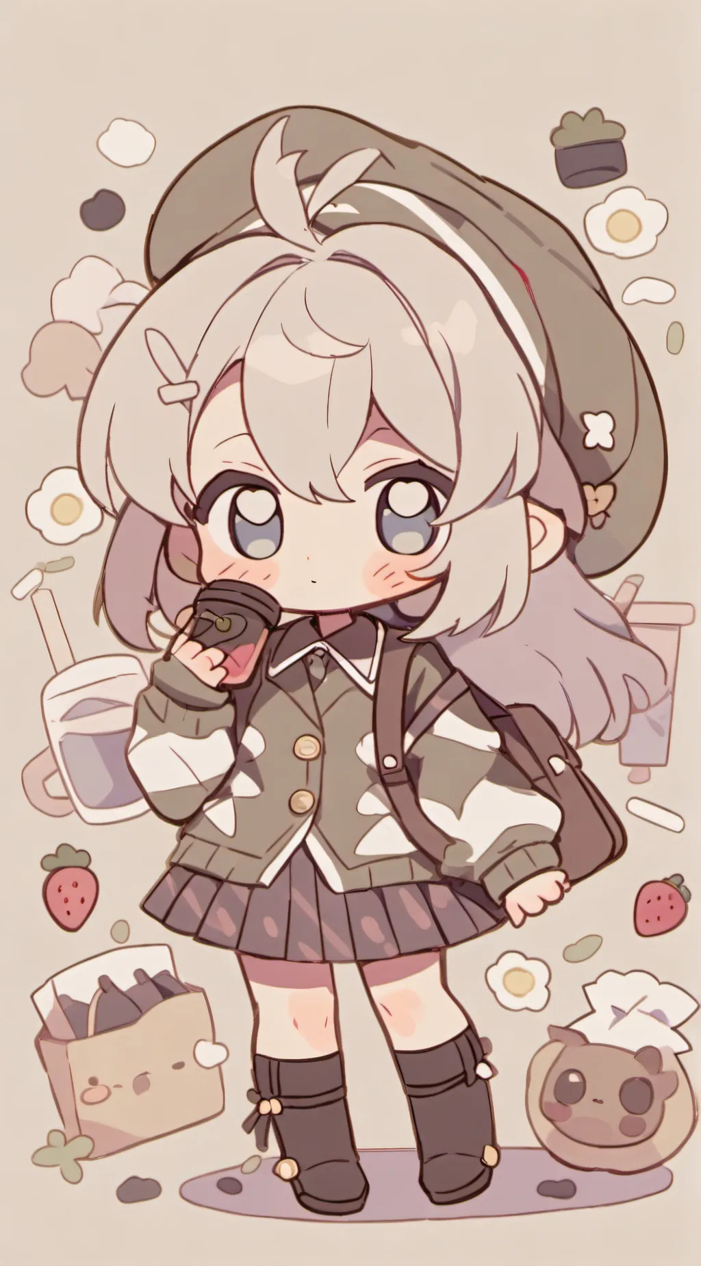 ai character: Smash or pass hh background