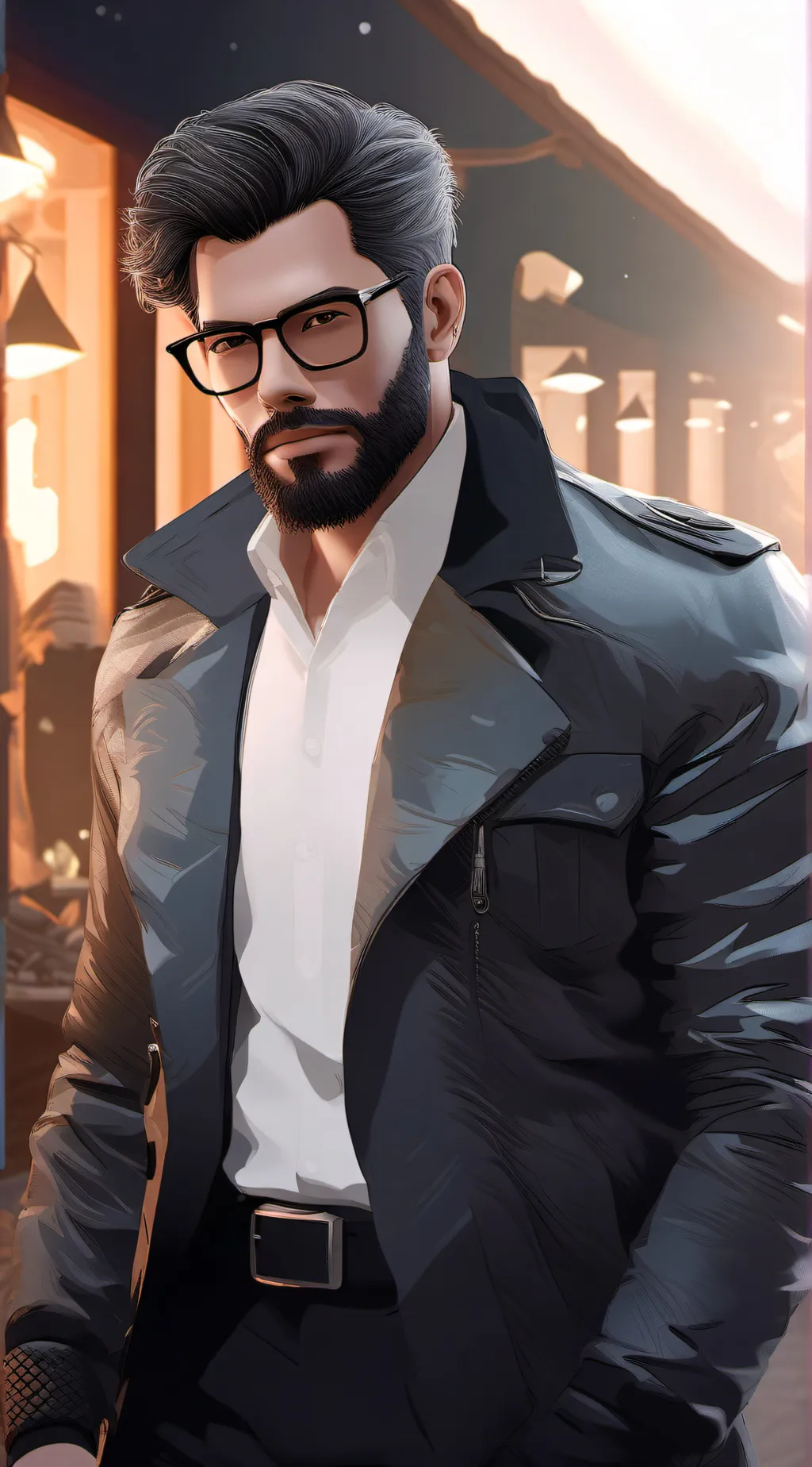 ai character: King  background