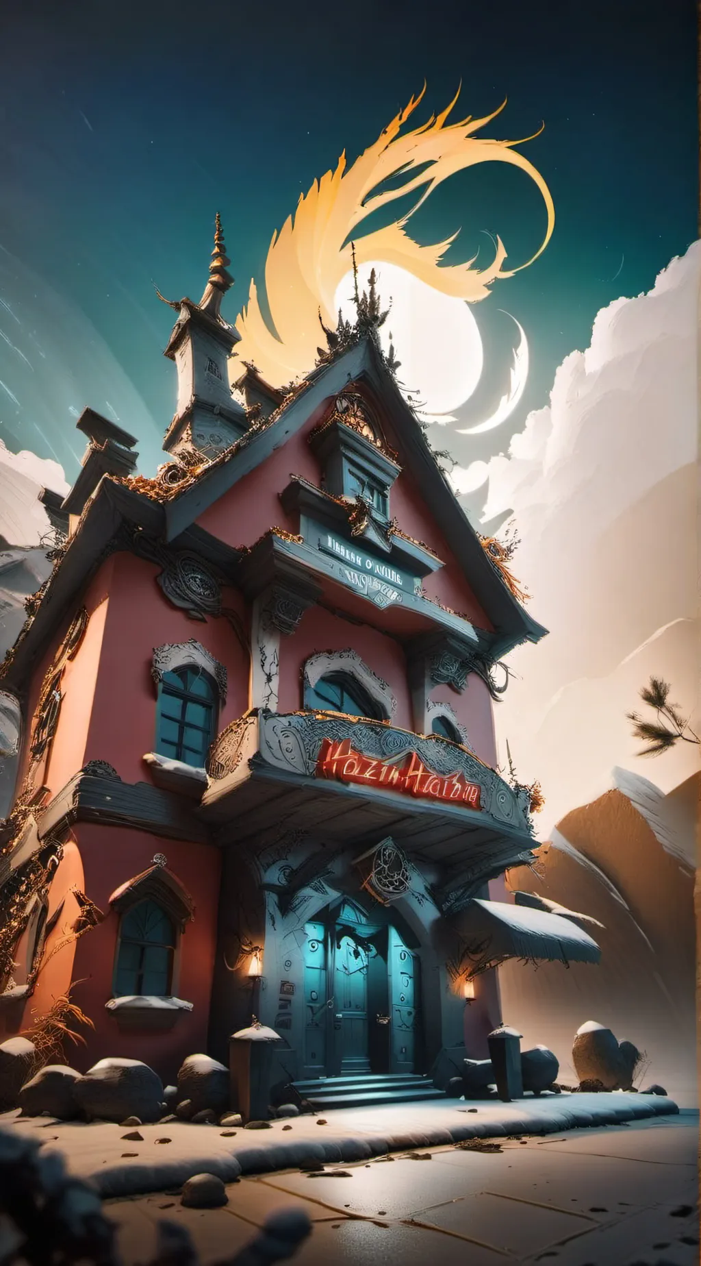 ai character: HH background