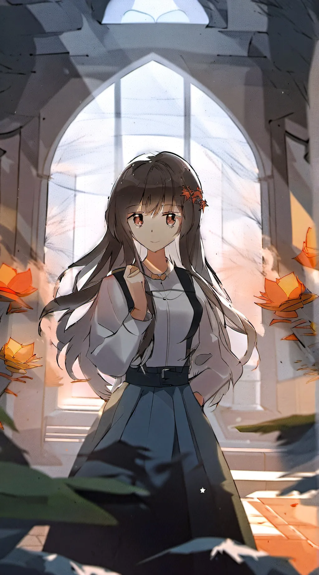 ai character: Míą background