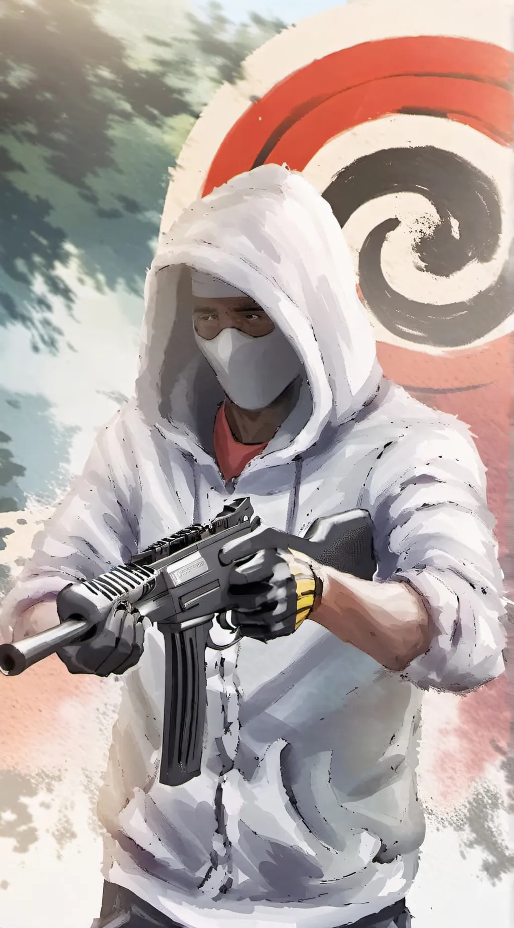 ai character: Valentino hater background