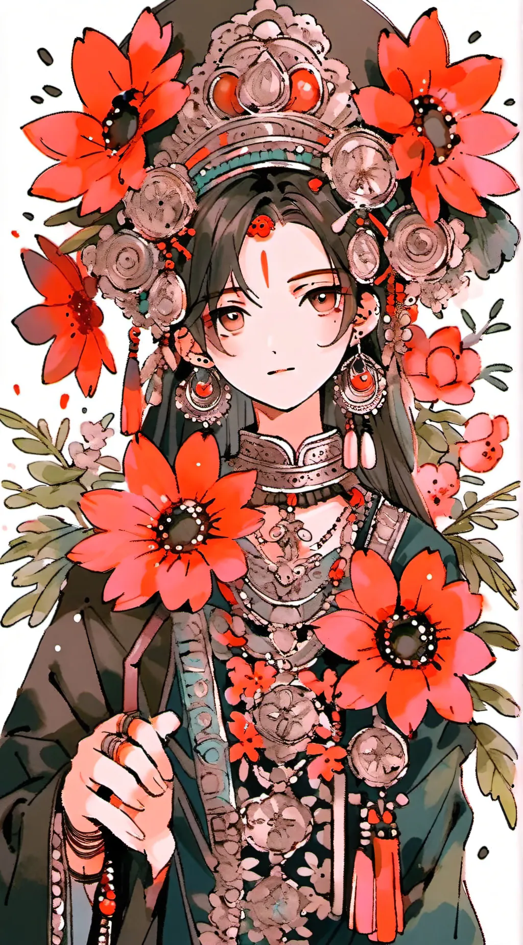 ai character: Kimetsu No Yiaba background