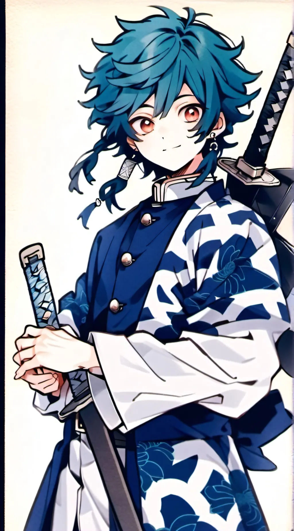 ai character: giyuu background