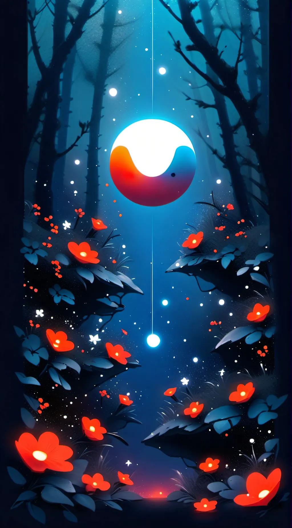 ai character: red Imposter fnf background