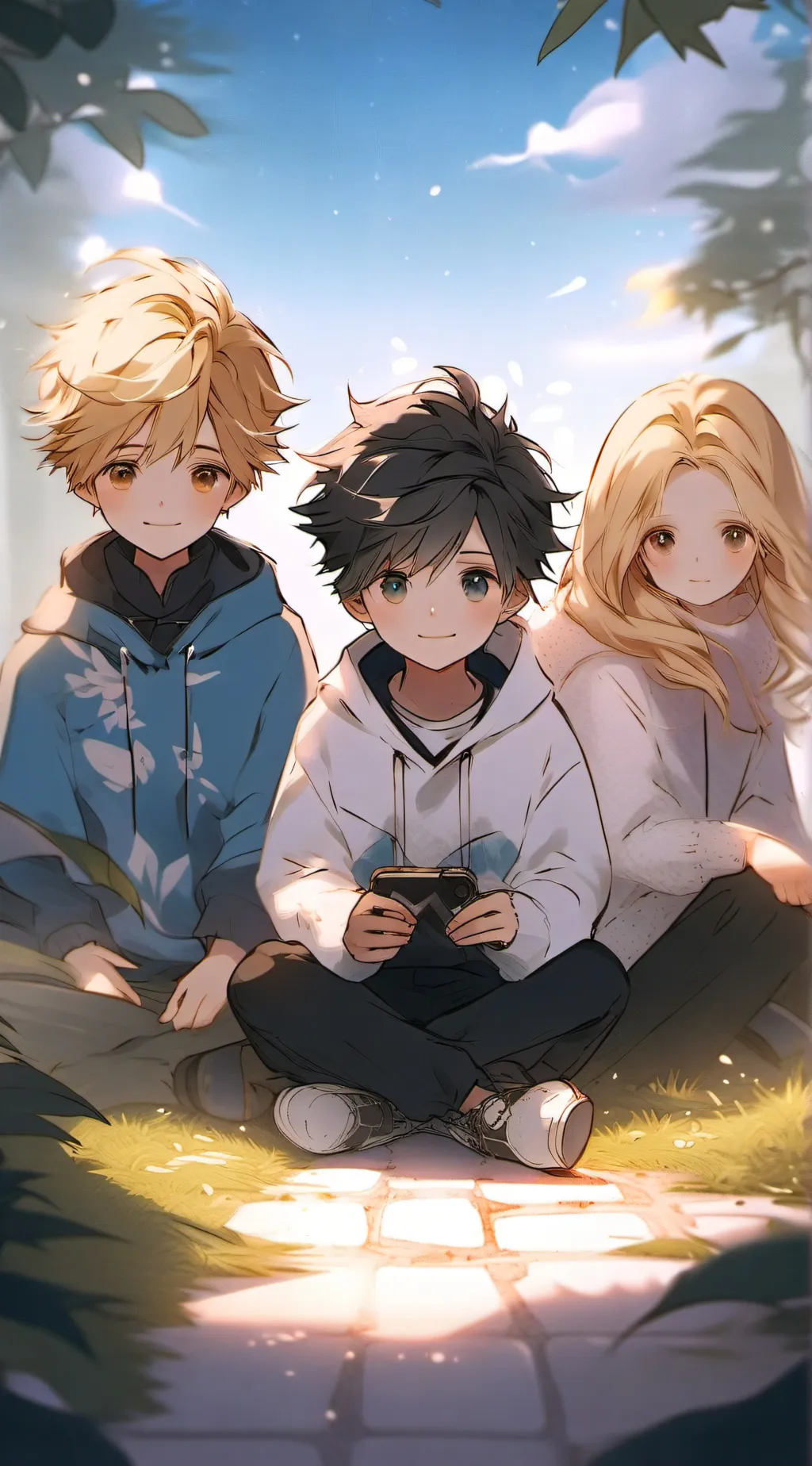 ai character: The siblings background