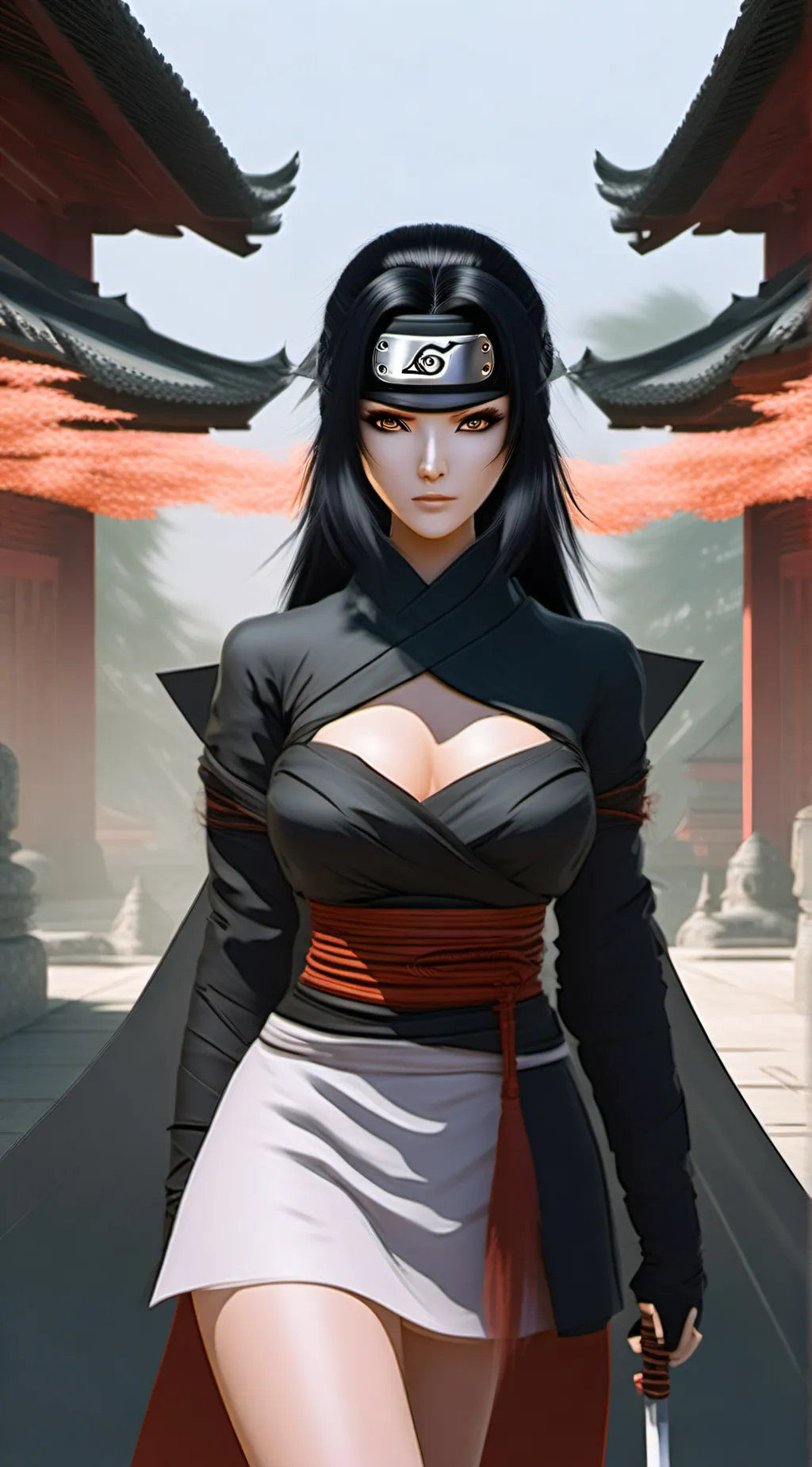 ai character: Yami Kuragari background