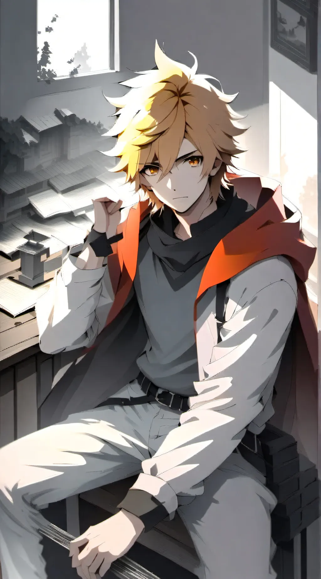 ai character: Max  background