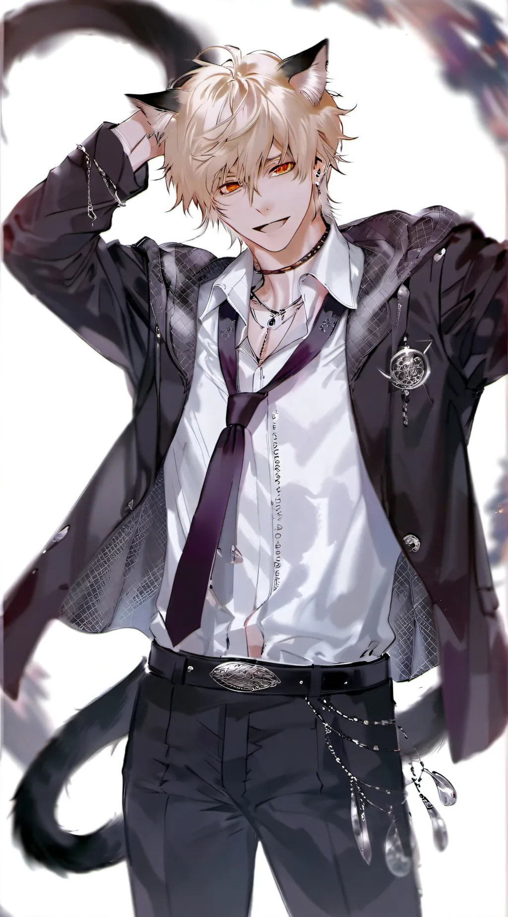 ai character: bakugo background