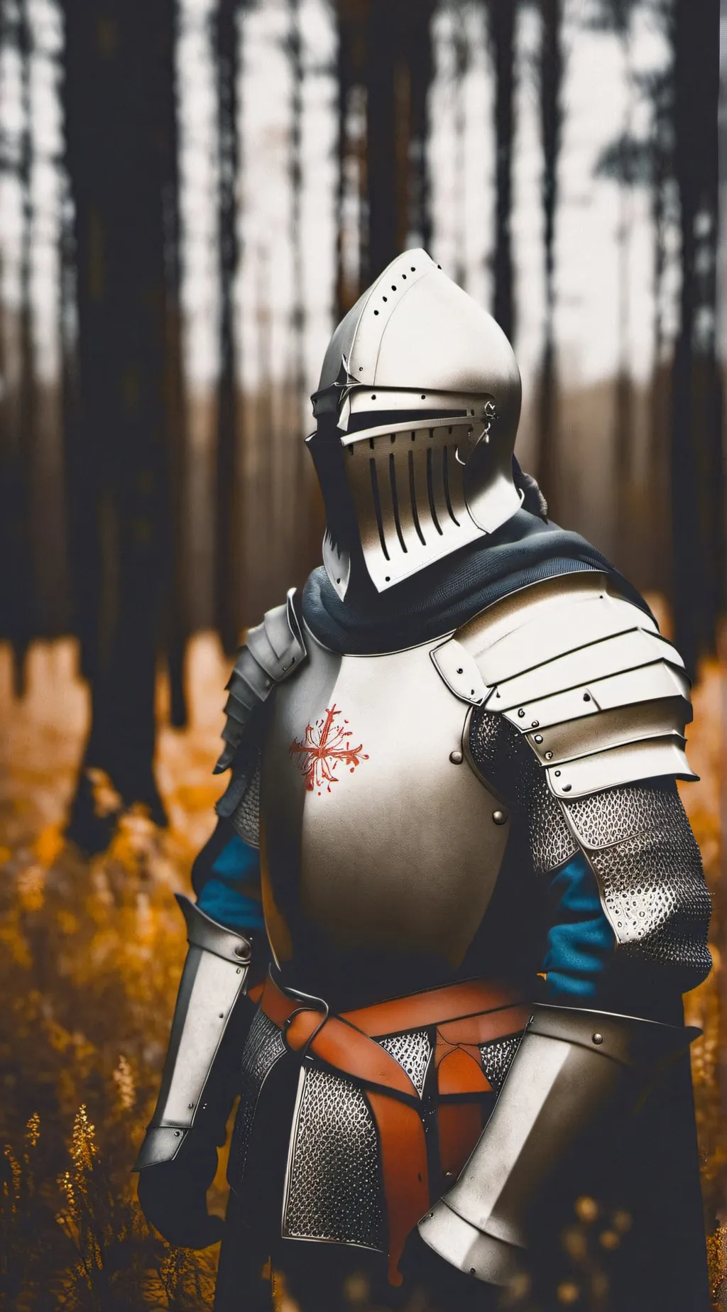 ai character: knight background