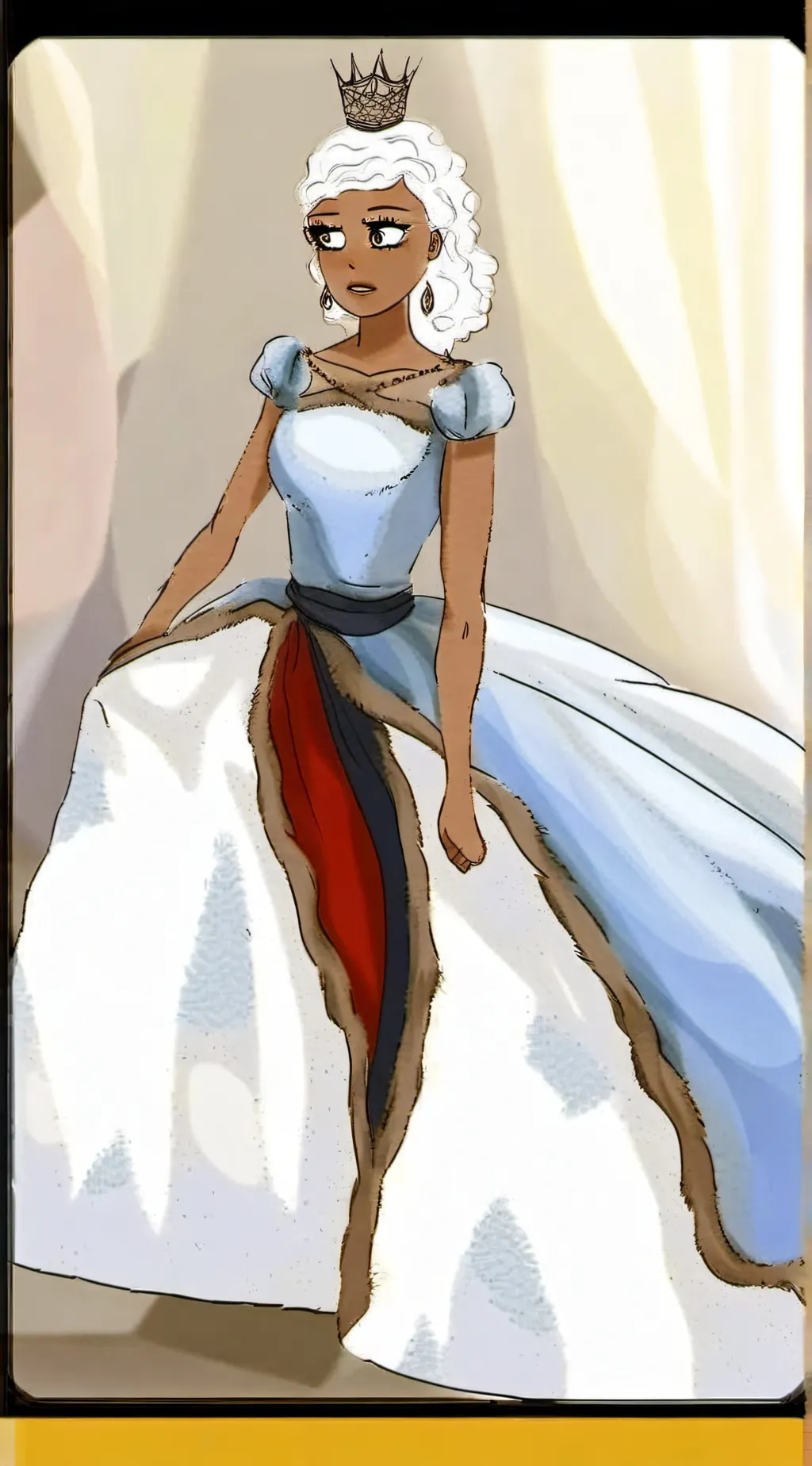 ai character: ;)  background