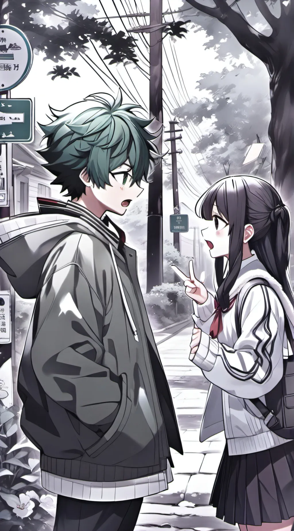 ai character: deku background