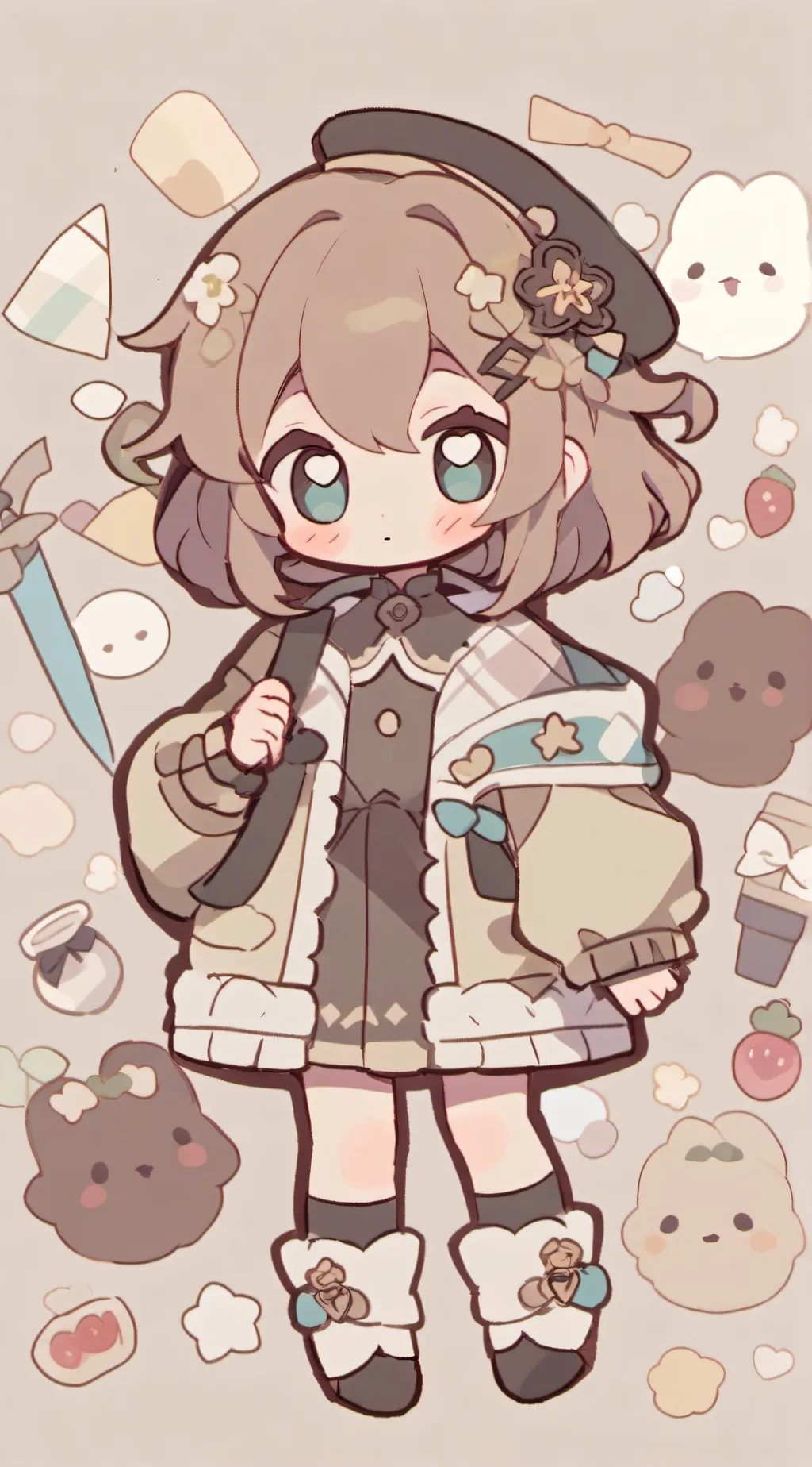 ai character: catnapX my oc background