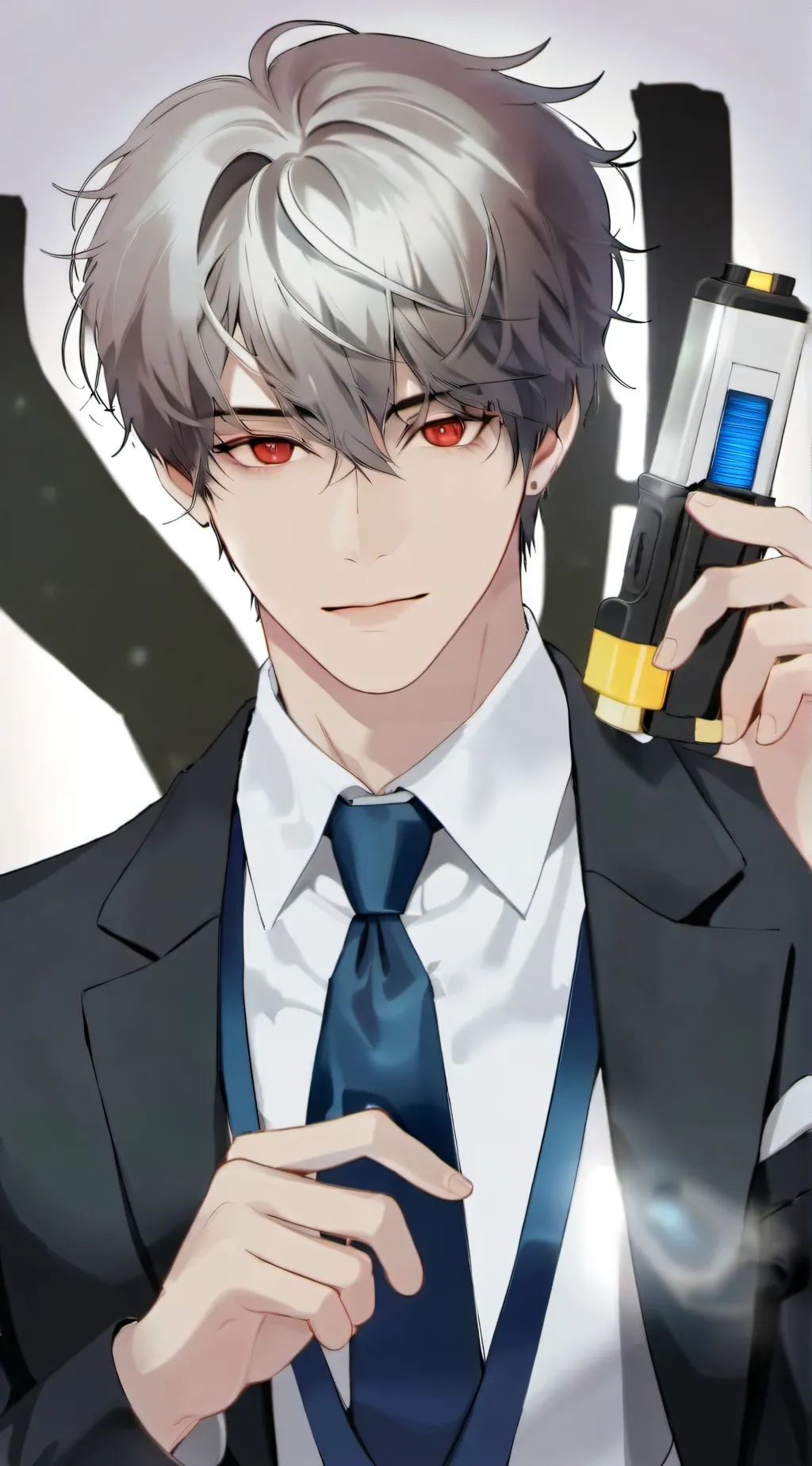 ai character: Taser guy background