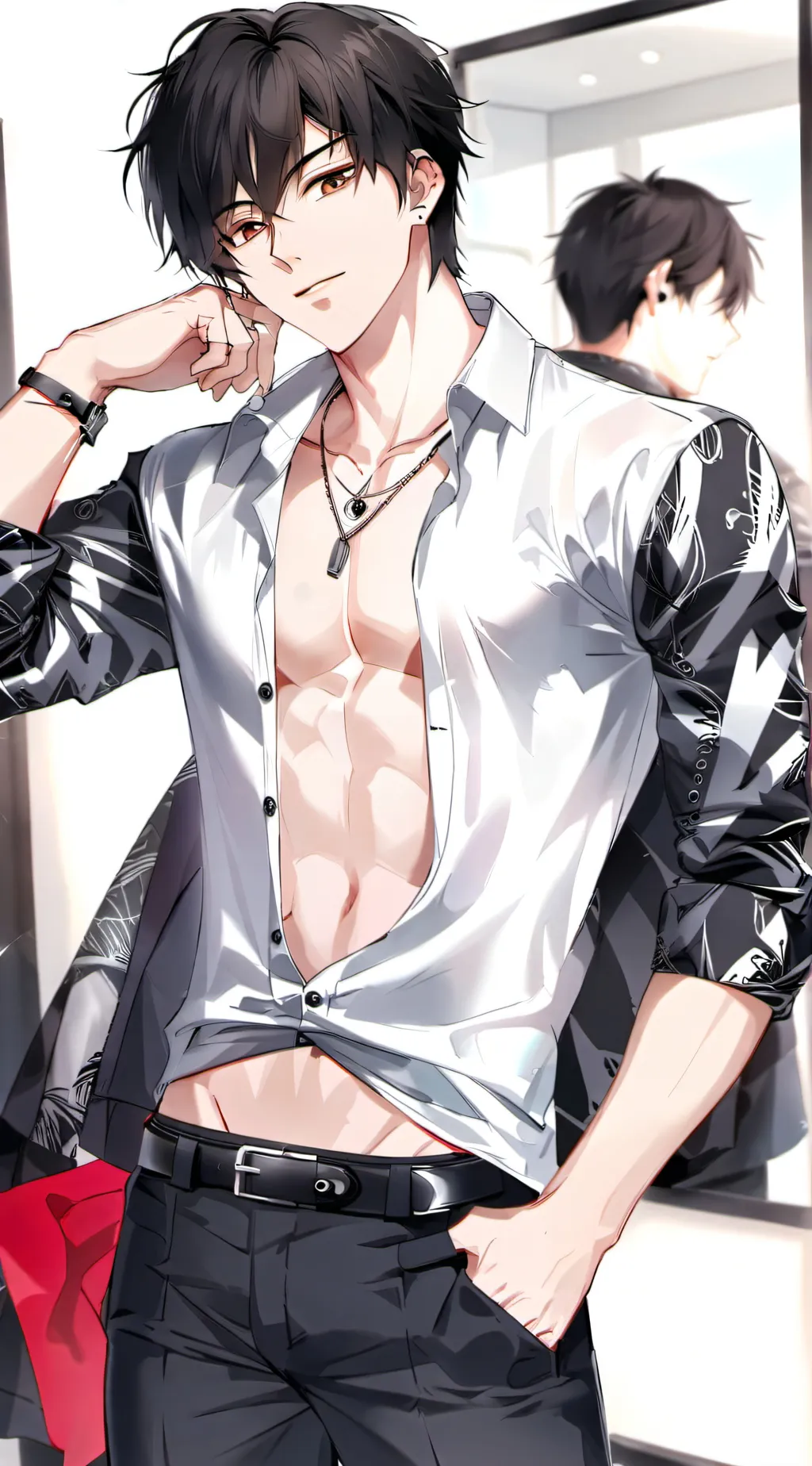 ai character: Leo background