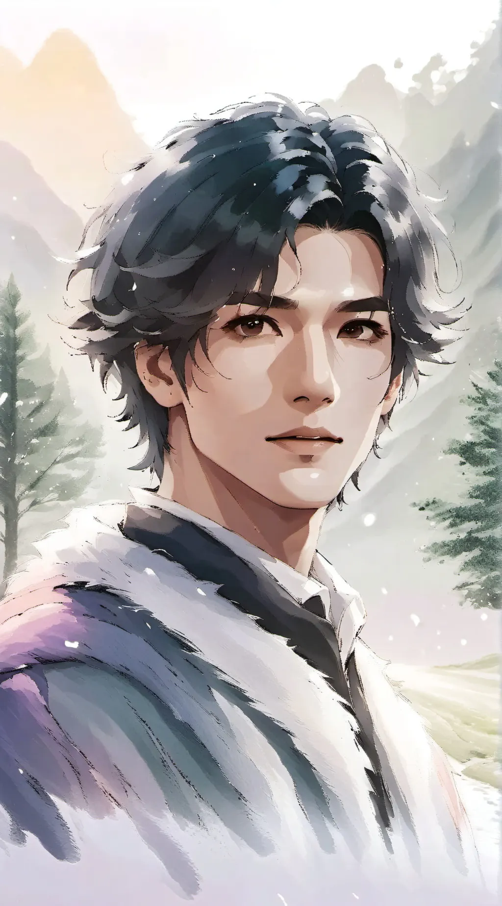 ai character: vin background