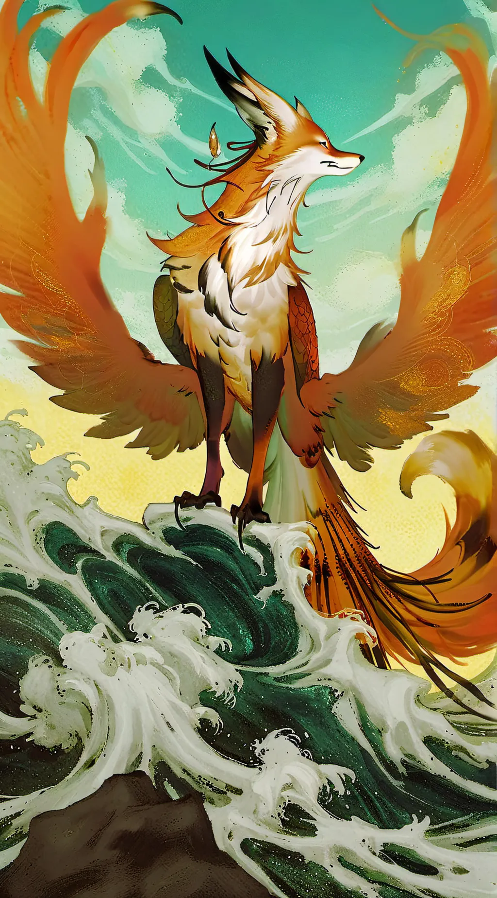 ai character: Flower 🌹  background