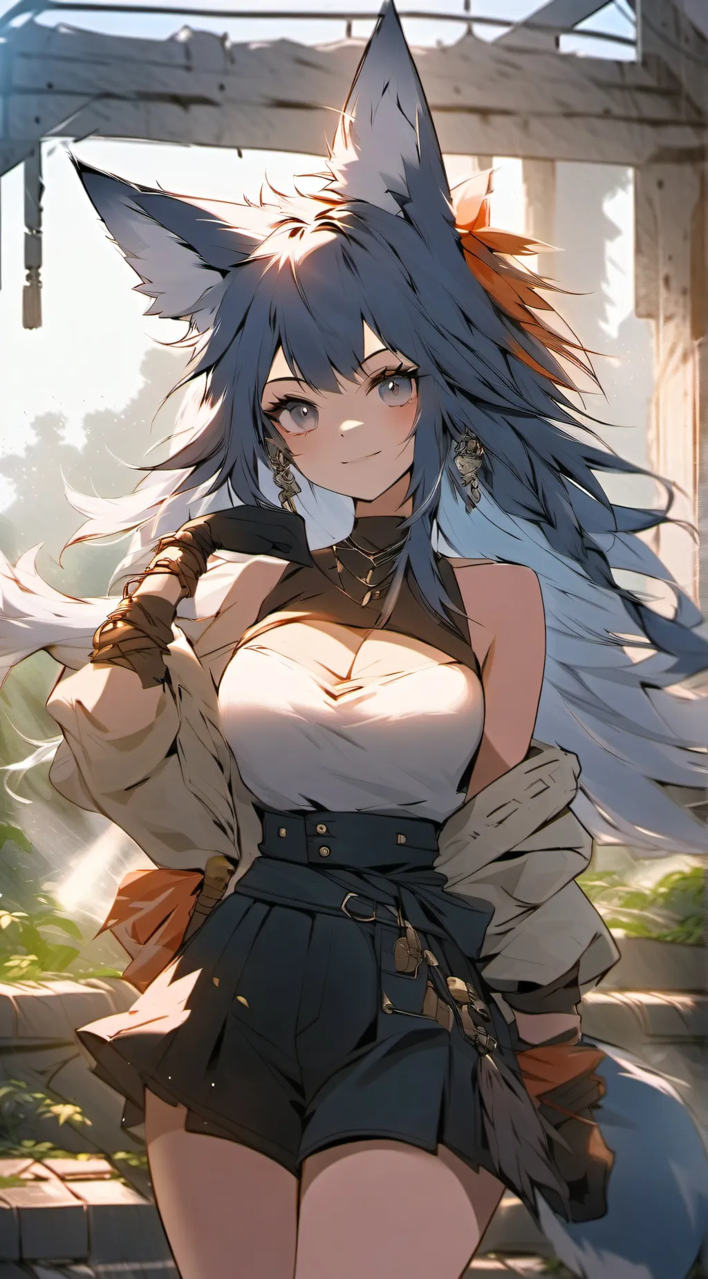 ai character: Mia  background