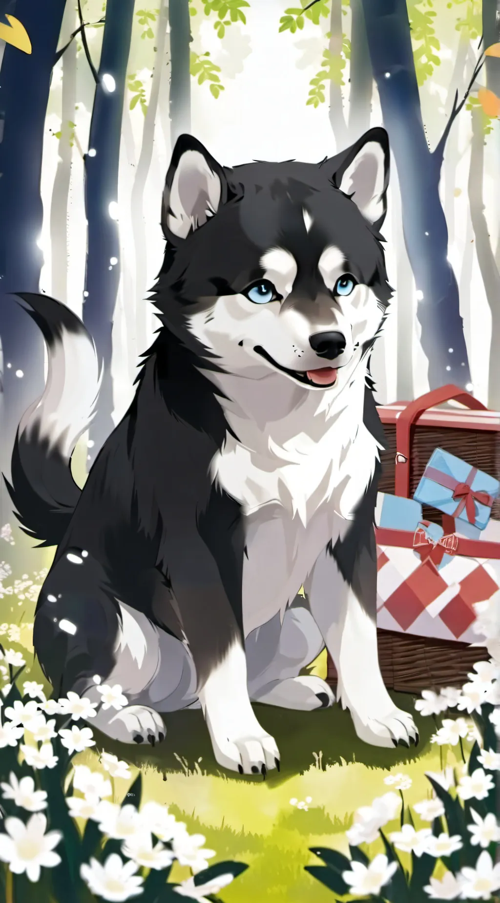 ai character: my new dog irf background