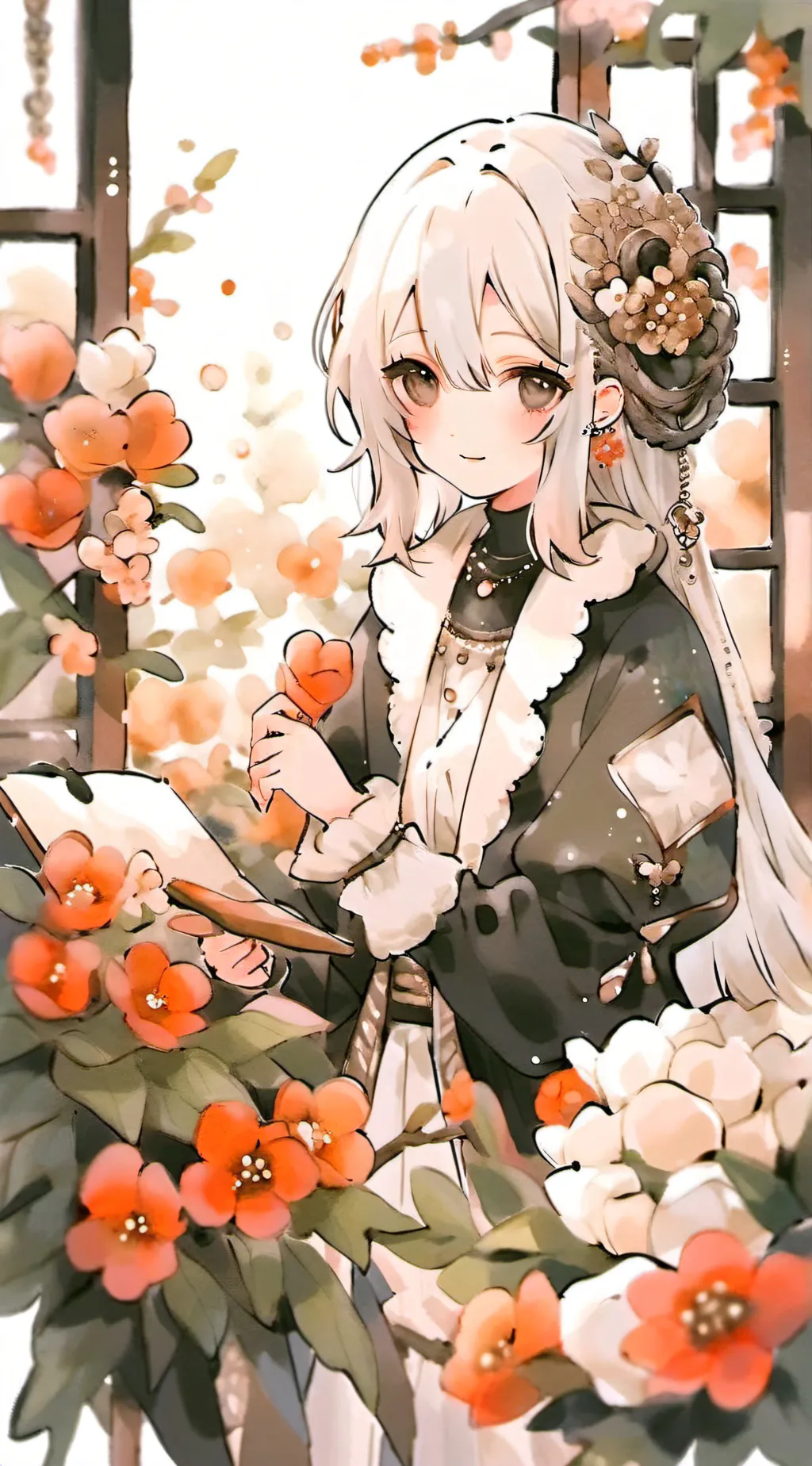 ai character: cat background