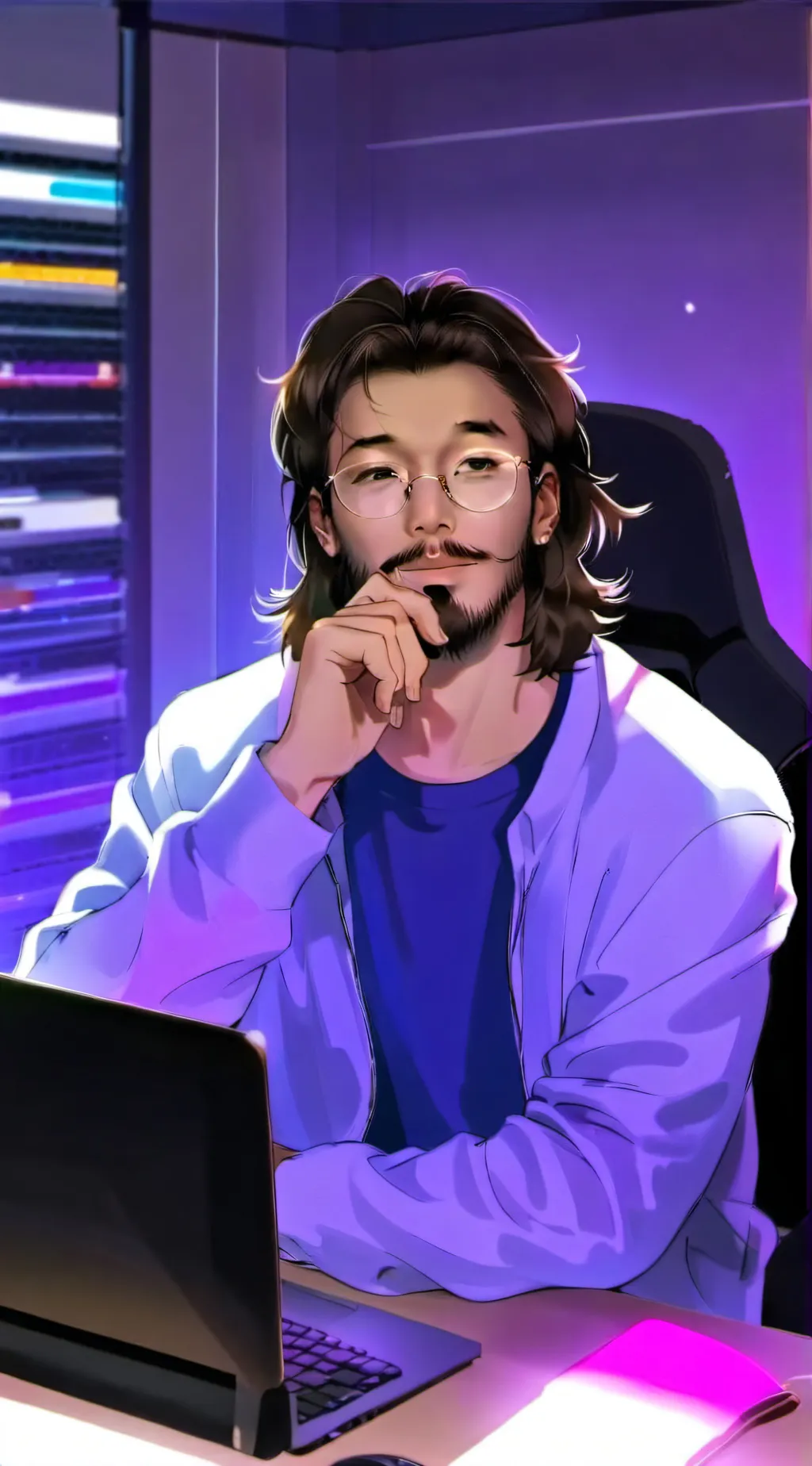 ai character: Michael background