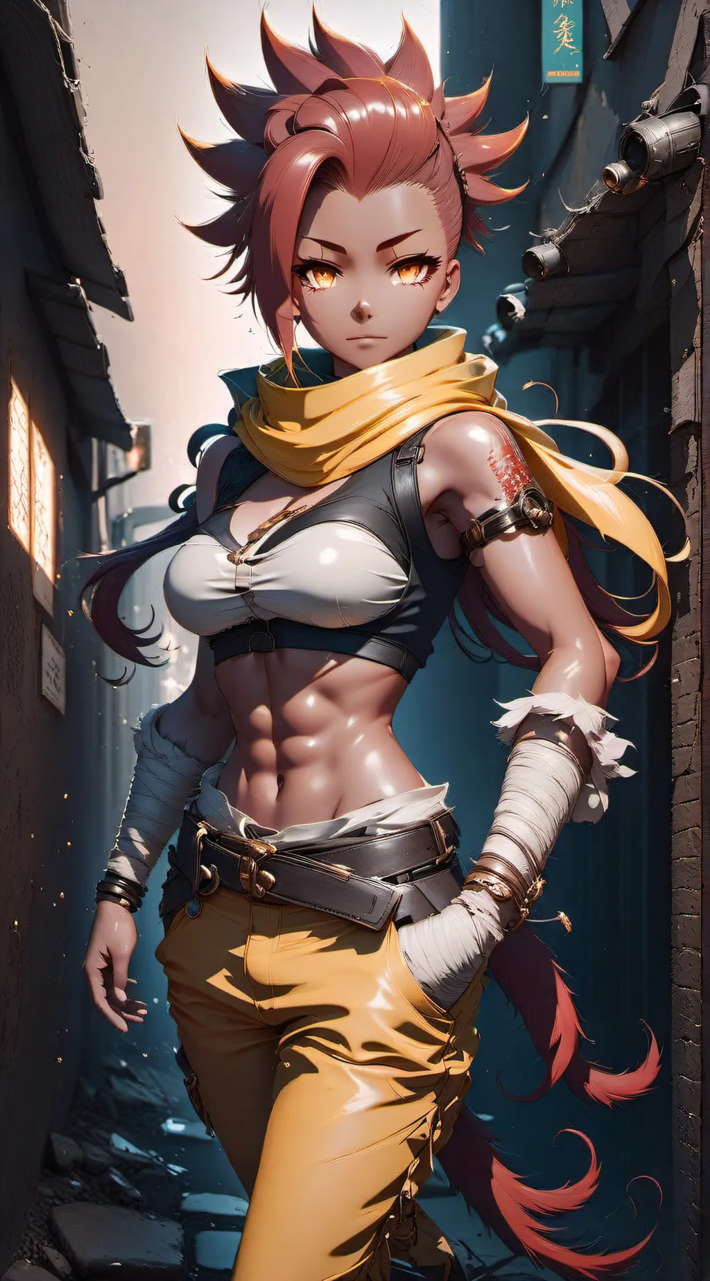 ai character: Yvonne background