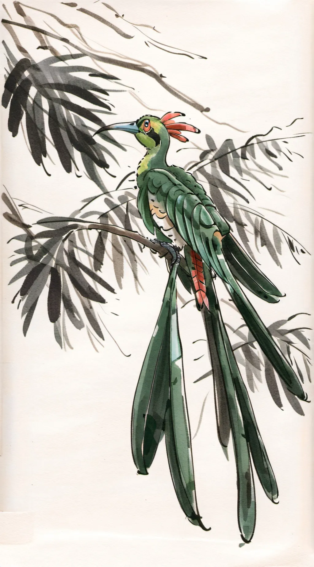 ai character: royal pear background