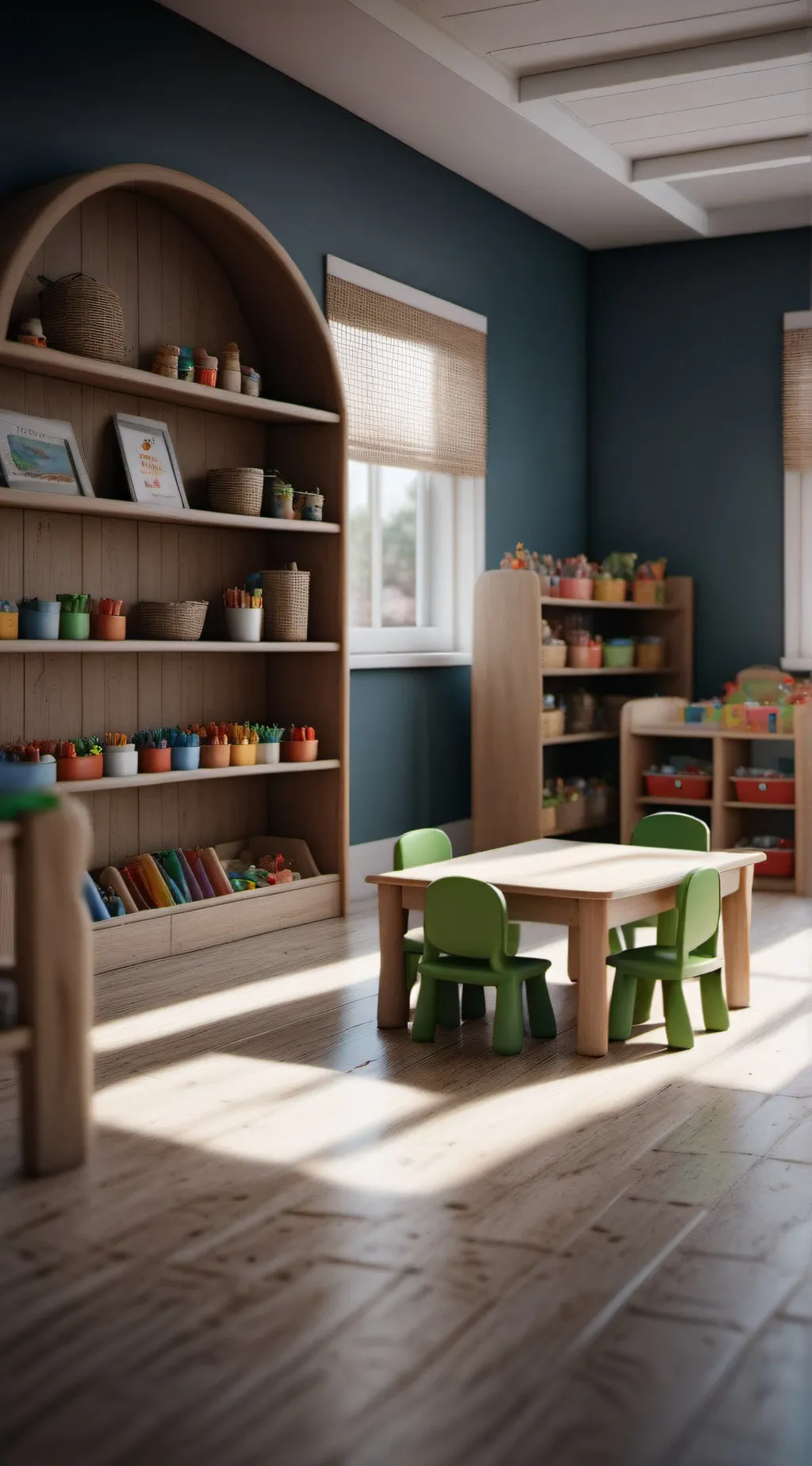 ai character: Daycare! background