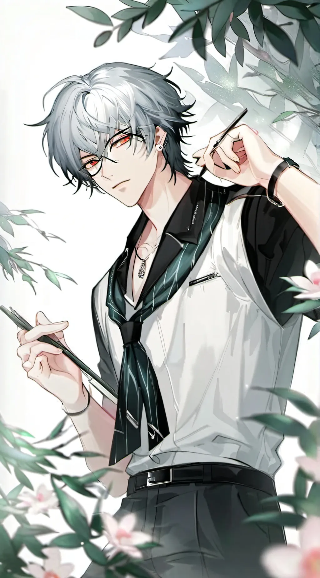 ai character: ♡chiro♡ background