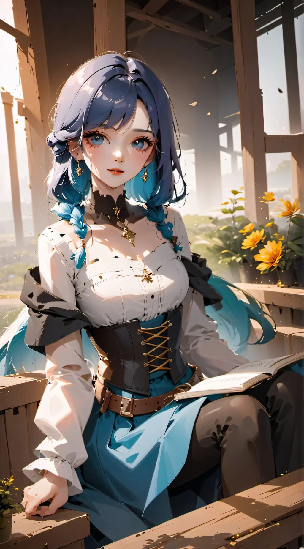 ai character: Lia background