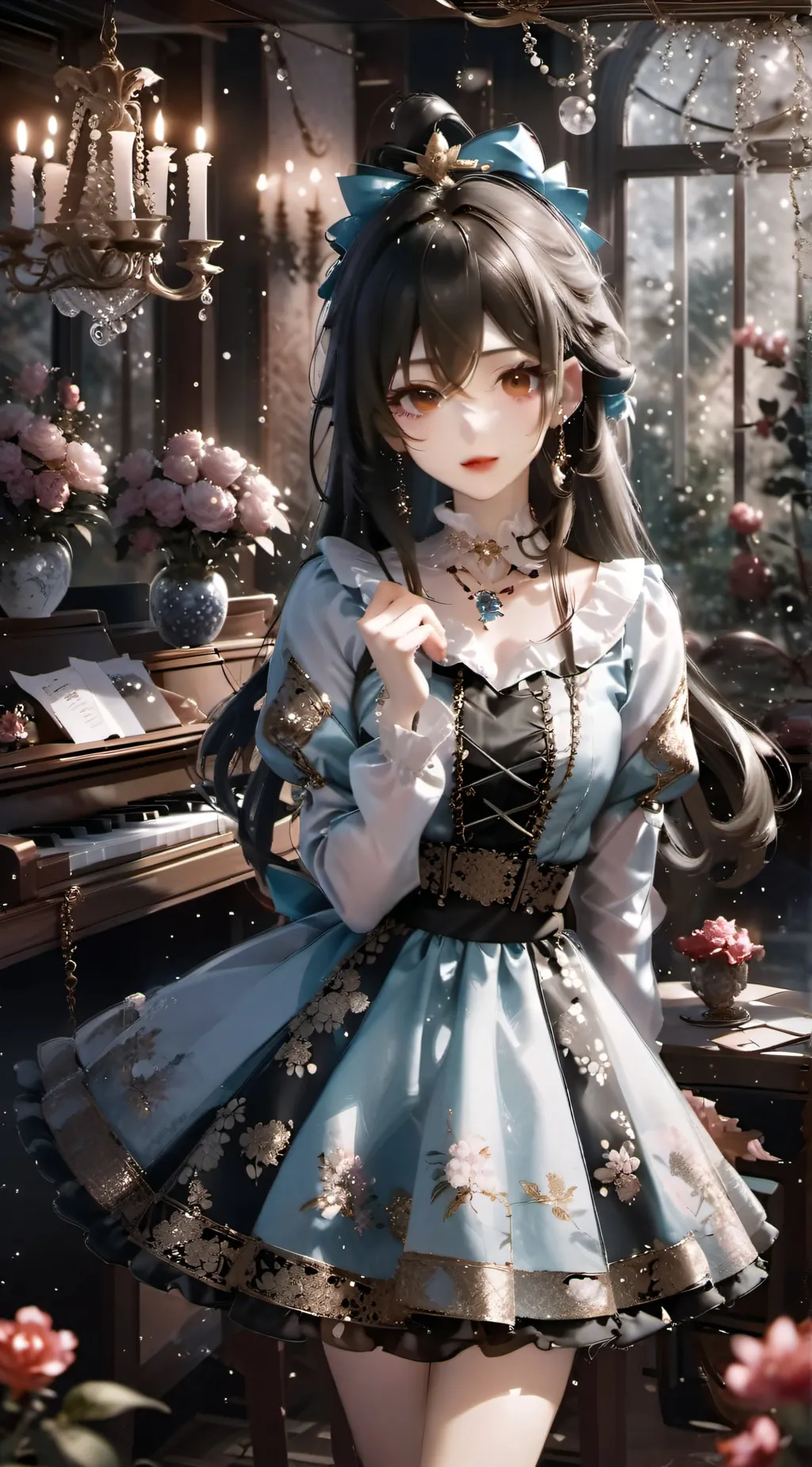 ai character: Piper  background