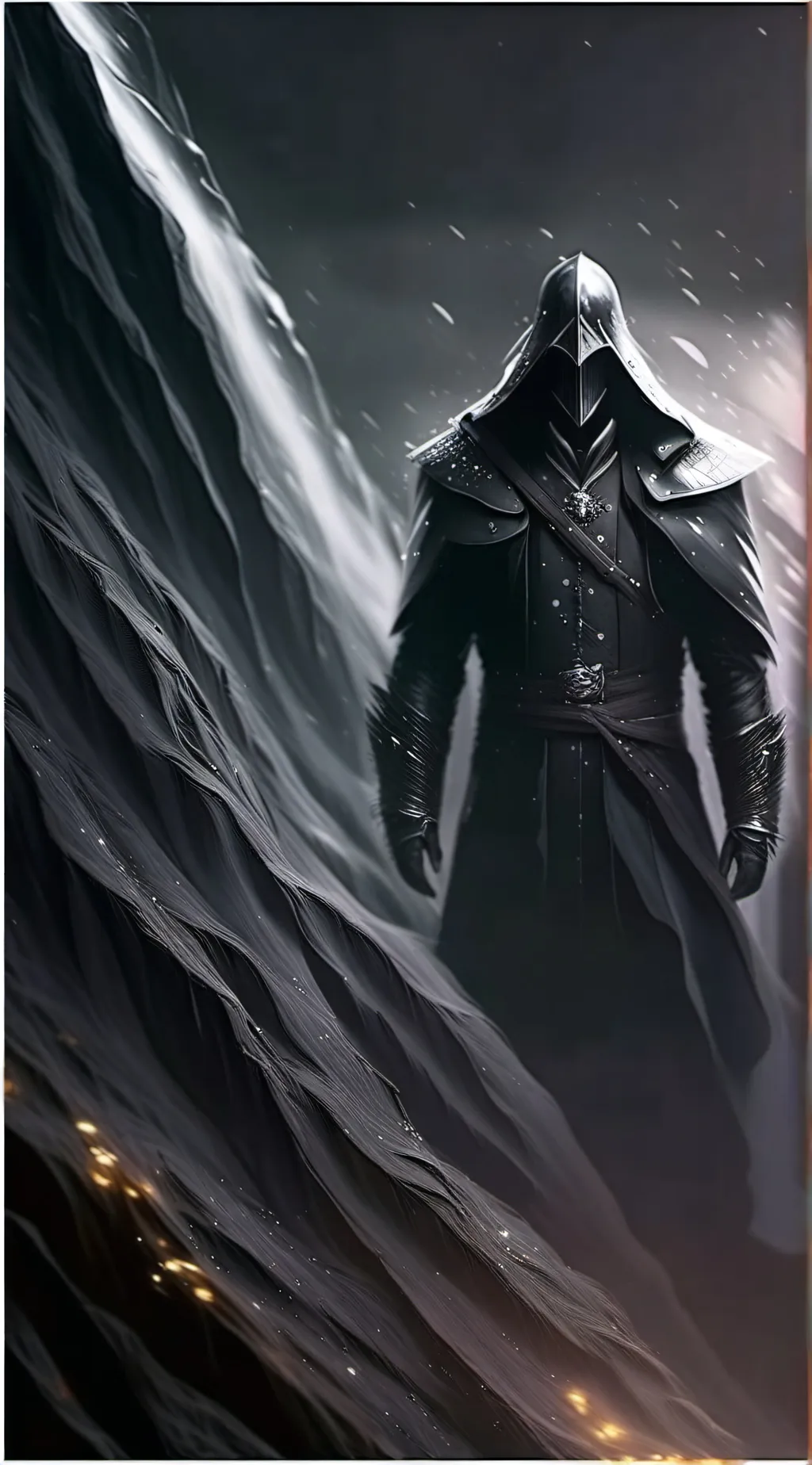 ai character: MHA guardian demon background