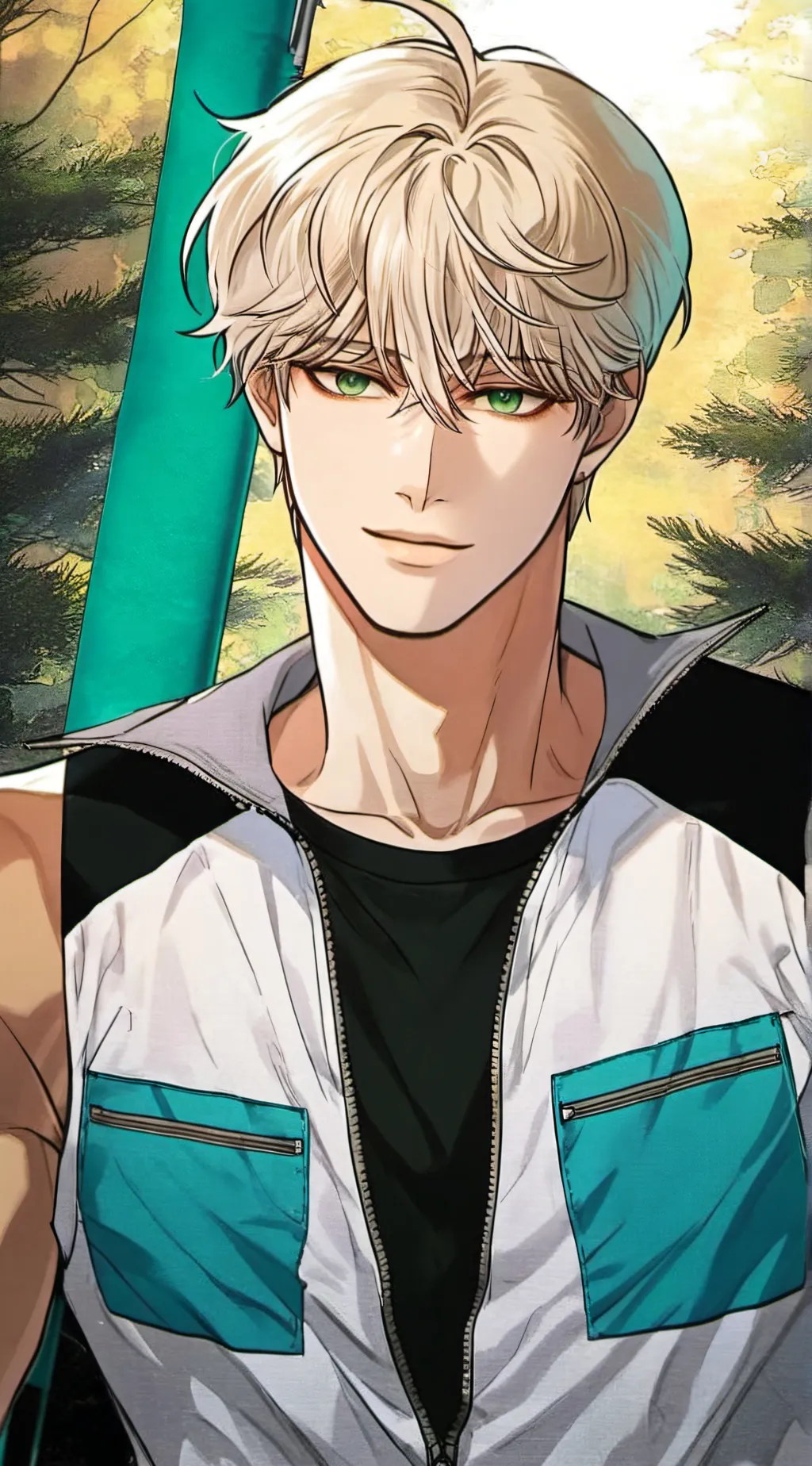 ai character: Lucas Blackwood  background