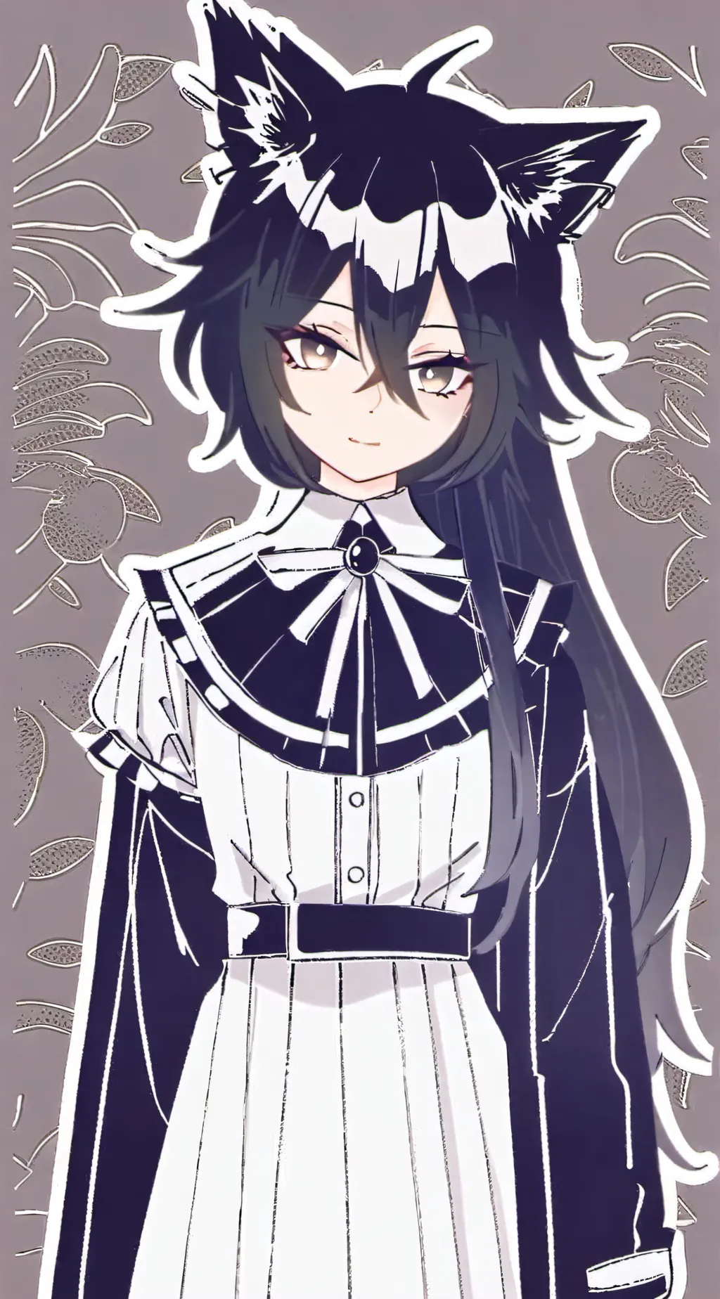 ai character: Miss Circle  background