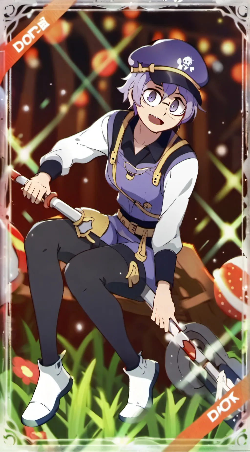 ai character: Catnap human  background