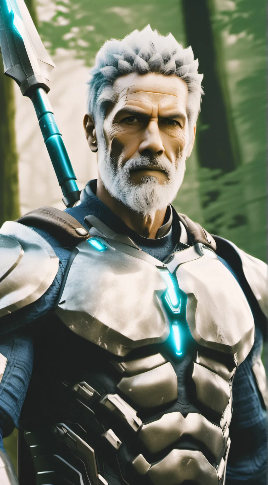 ai character: titanelitephoneman background