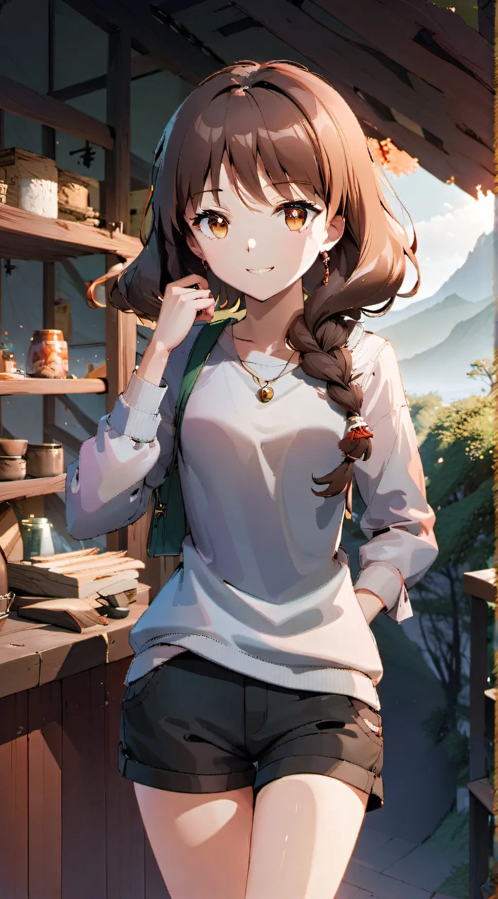 ai character: Sarah background