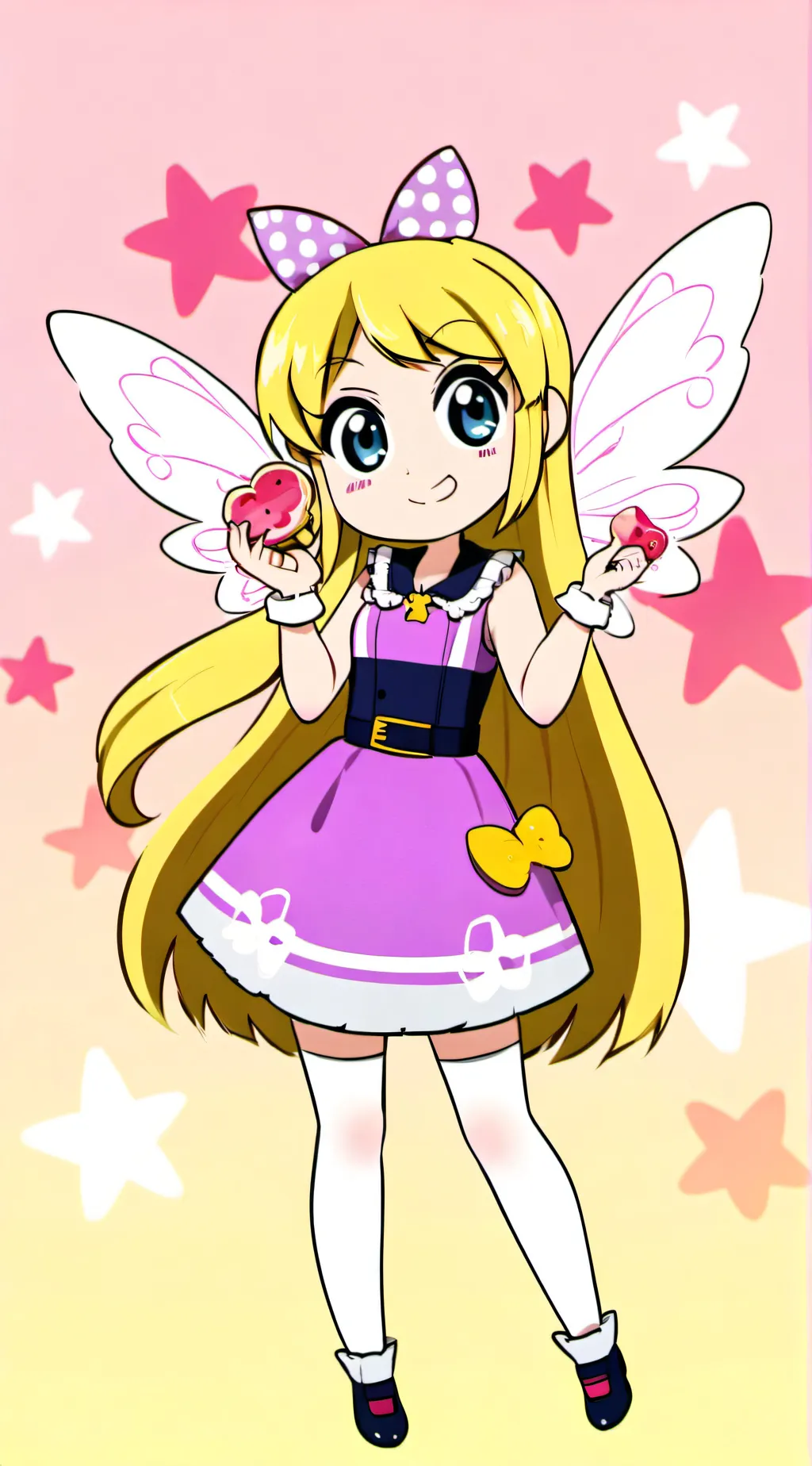 ai character: CUTIE PIE  background