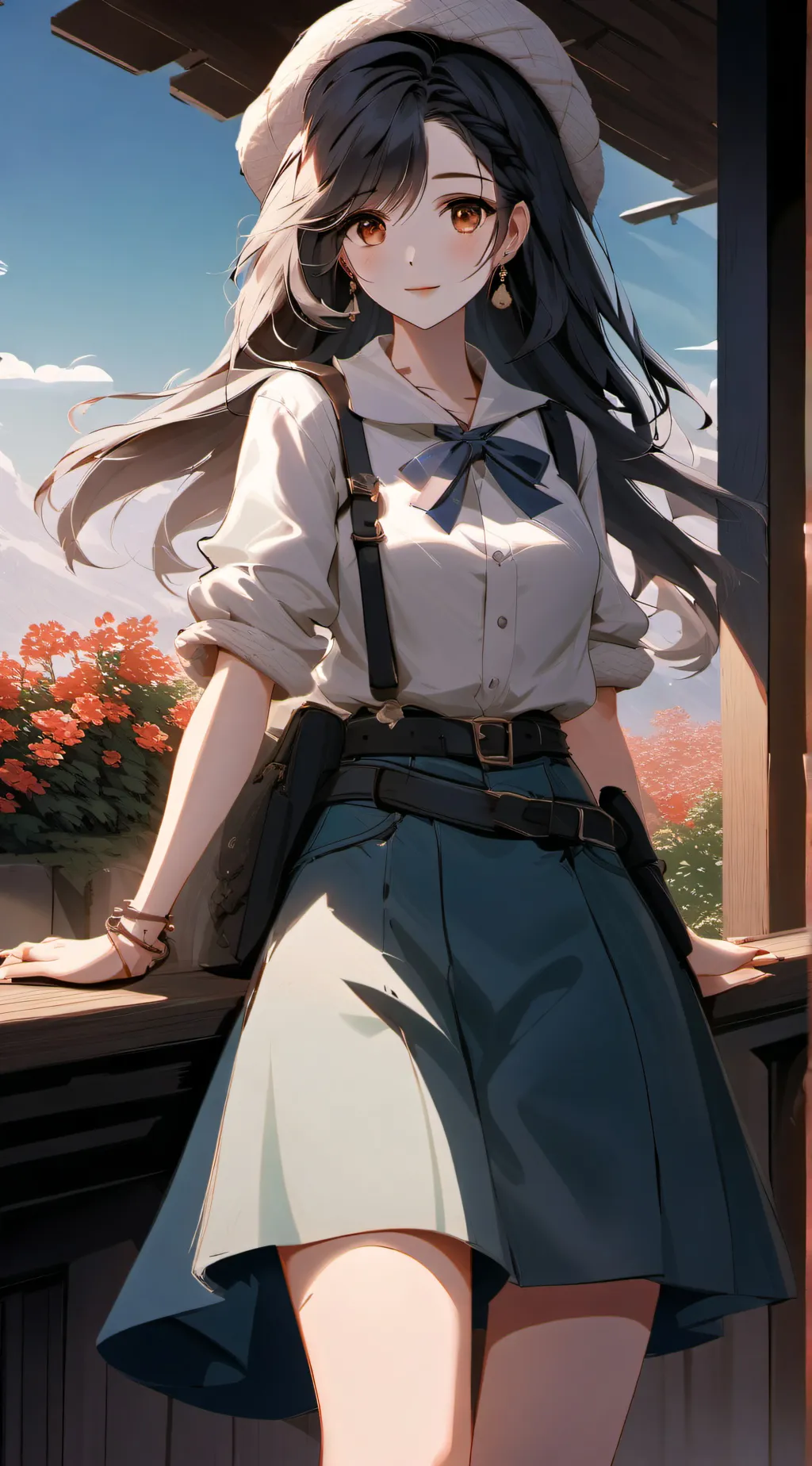 ai character: Maddie background