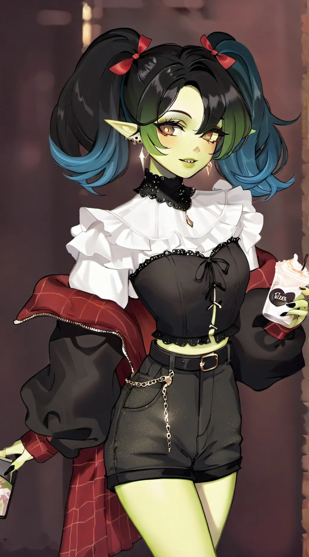 ai character: Rebecca Binx background