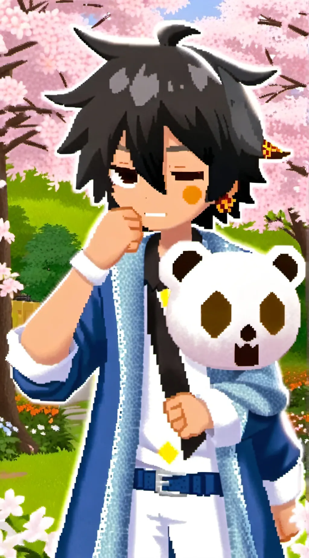 ai character: Noah (gay)  background