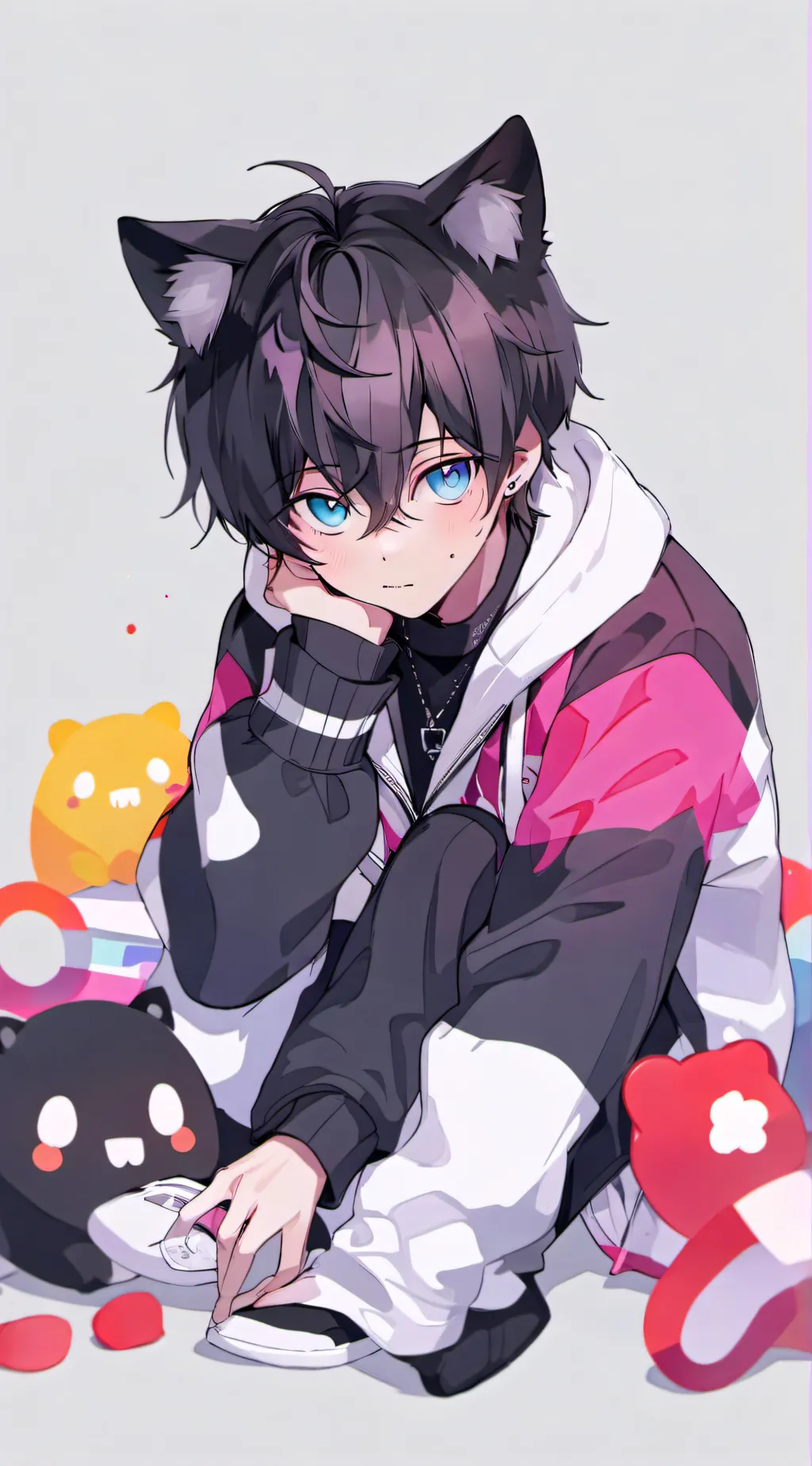 ai character: chat background