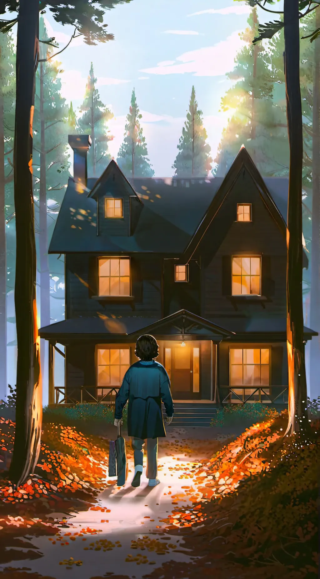 ai character: stranger things  background